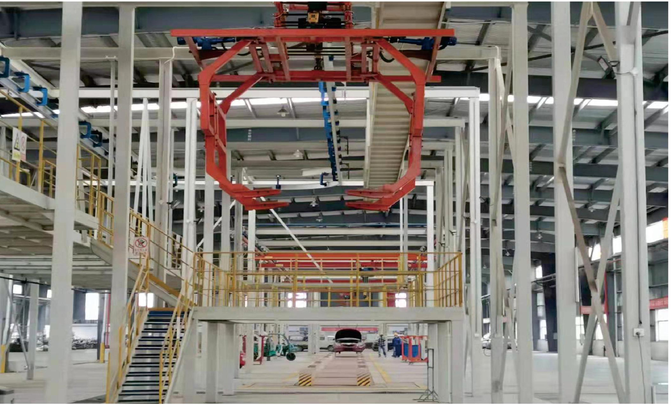 Disassembly line scene