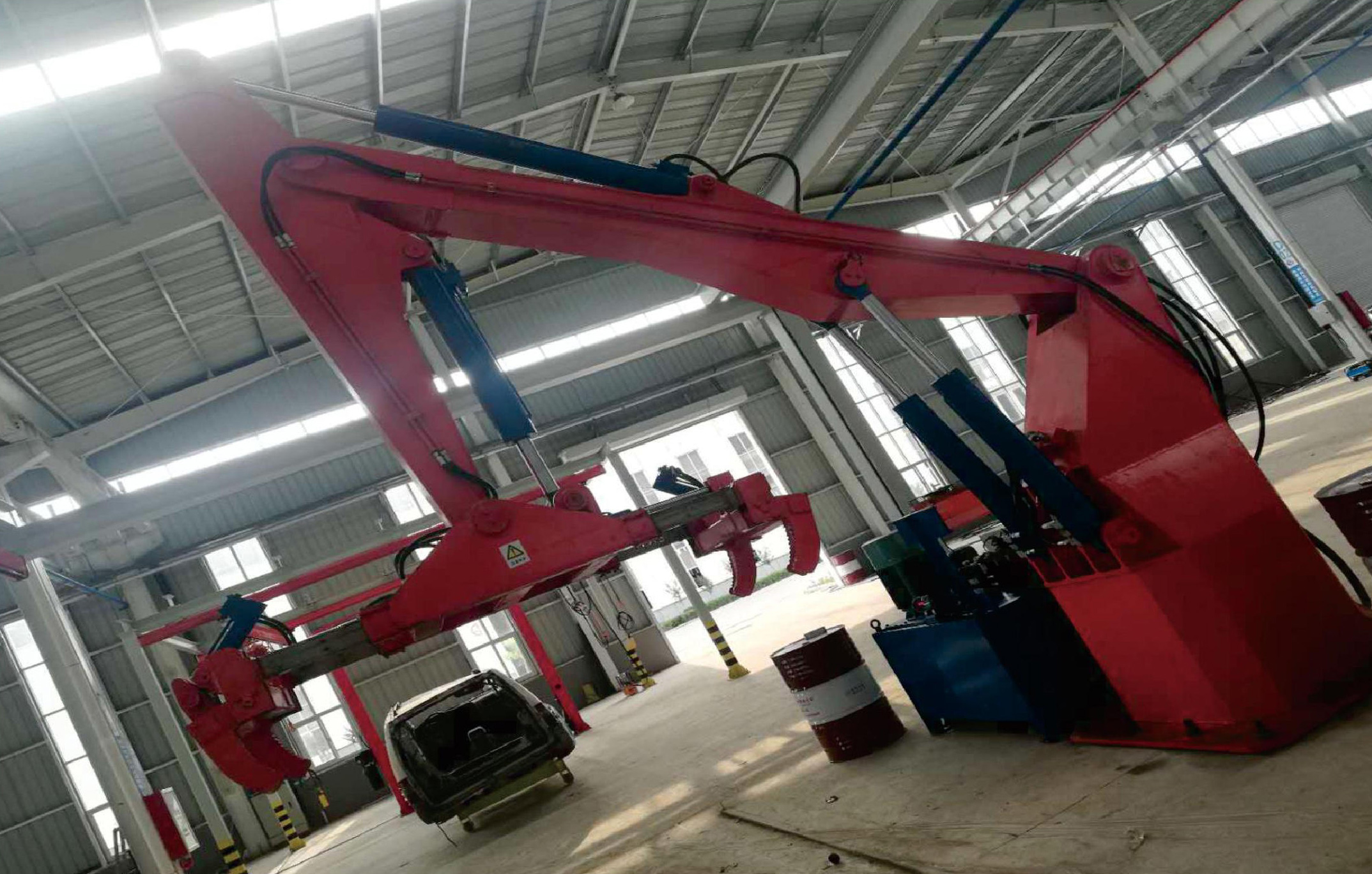 Disassembly line scene
