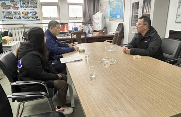 湖北工业大学与湖北博控自动化科技洽谈新能源汽车动力电池梯级再利用技术合作项目